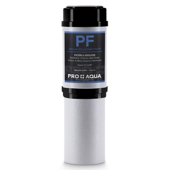 PRO AQUA RV Replacement Filter for WS-P-REG-KITV2, Taste, Odor, Sediment, Chlorine