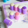 thumbnail image 2 of Musbetu 1 Set Paint Sponge Brush Durable Easy to Use Creative Sponge Finger Painting Tool for Home School Studio, 2 of 7