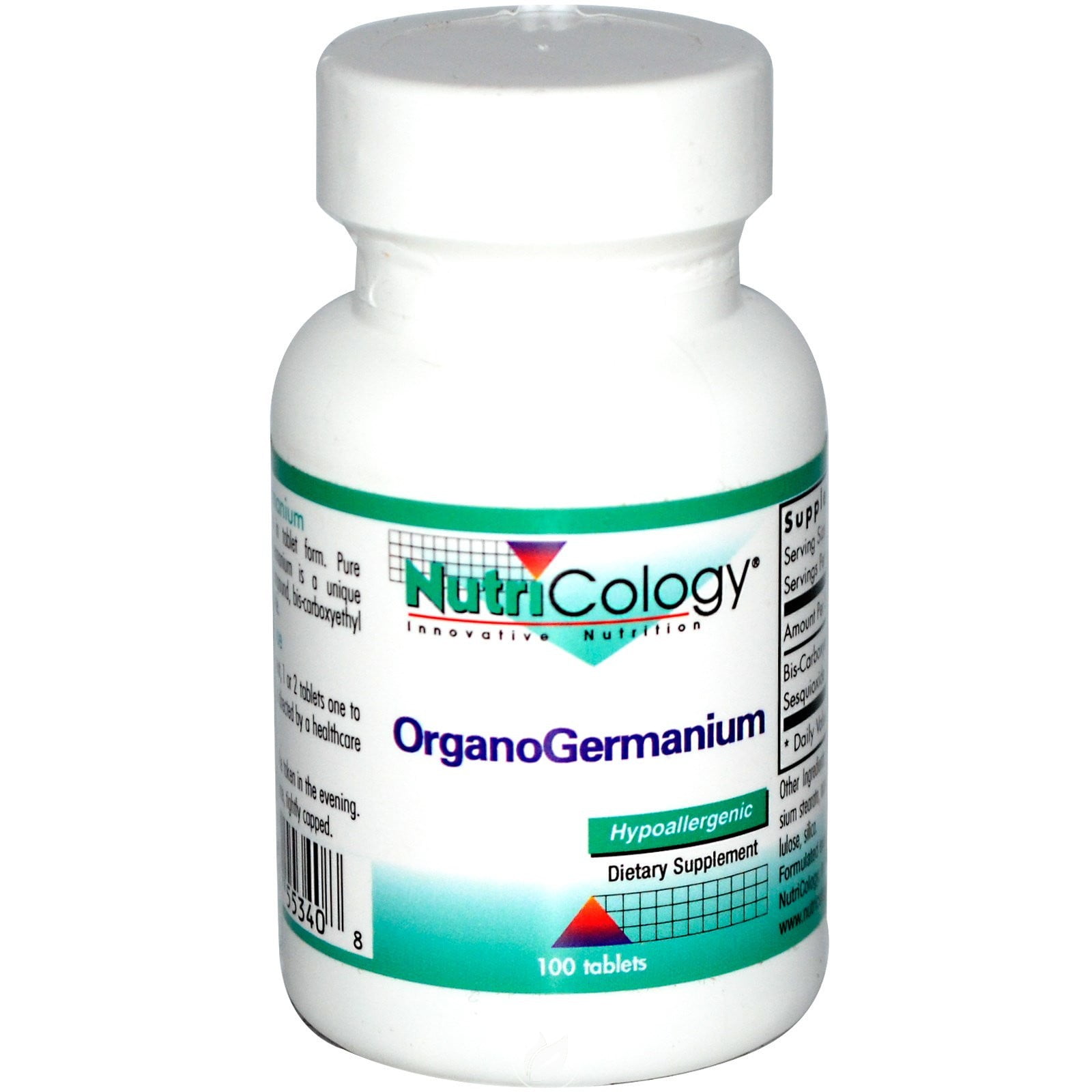 Nutricology Organic Germanium 100 Tablet, Pack of 2 - Walmart.com ...