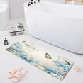 thumbnail image 7 of Coolnut Butterfly in Flowers Bath Mat, Dry Quickly Non Slip Absorbent Bath Rug, Soft Living Room Bedroom Home Floor Mats, Bath Mats for Bathroom, Tub and Shower 20" x 39" Home Decor, 7 of 7