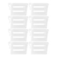 thumbnail image 1 of BRIGHTFUFU Separadores de nevera, organizador de puerta de refrigerador, contenedor de almacenamiento, separadores de puerta lateral de nevera, 8 Uds., 1 of 7