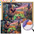 thumbnail image 1 of AB Parcial 5D DIY Artística Maléfica Taladro 65x45cm, 1 of 9