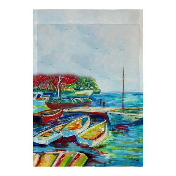 Betsy Drake FL1151 12.5 x 18 in. Marina II Flag