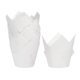 thumbnail image 1 of 50 Unidades de Moldes para Cupcakes de Papel Estándar, Envoltorios Antiadherentes Desechables para Cumpleaños, Banquetes y Fiestas, Color Blanco, 1 of 6