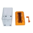 thumbnail image 4 of Loewten Manual Paper Shredder, Portable Hand Crank Shredder, Transparent, 1 Count, 4 of 8