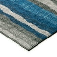 thumbnail image 4 of Bravado Indoor/Outdoor Blue Modern Color Block 3' x 5' Non-Skid Area Rug, 4 of 8