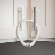 Urban August Fridge & Cabinet Lock with Combination for Kids & Adults (White - 2 Pack)