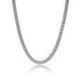 thumbnail image 1 of Collar de Cadena de Eslabones para Hombre JeenMata Elegante Joyería de Acero Inoxidable, 1 of 5