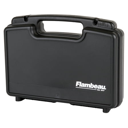 Flambeau 1411 Safe Shot Pistol Case 13.375" L x 7.25" W x 3" D Polymer Black