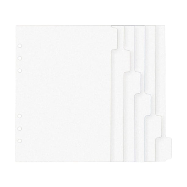 Cuaderno de 6 hojas para uso diario, fundas para hojas de carpeta, cuaderno de bolsillo para dibujo A7
