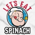 thumbnail image 2 of Popeye Let's Eat Spinach Cool Retro Unisex Plus Size Hoodie Brisco Brands 3X, 2 of 5