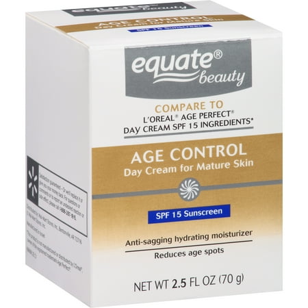 Equate Beauty Age Control Day Cream for Mature Skin, 2.5 fl oz