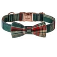 thumbnail image 1 of Dog Collar with Bow Tie & Collar for Small Medium Large Dogs with Adjustable Safety Metal Buckle, 1 of 5