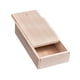 thumbnail image 4 of Caja de madera con tapa deslizante, joyero en blanco para regalo de boda, organizador de escritorio. 168 x 95 x 5 cm, 4 of 9