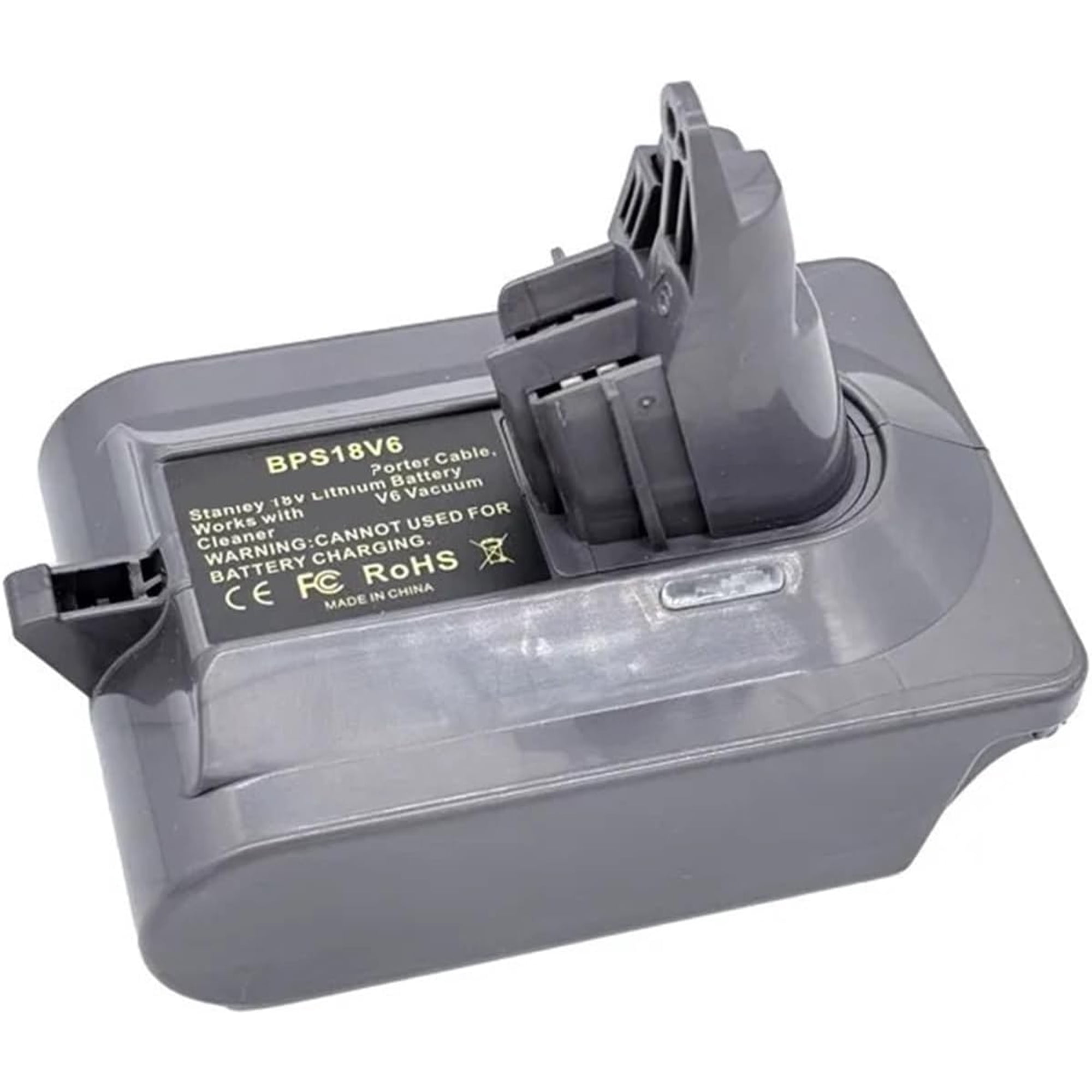 Li-ion Battery Adapter, Compatible with Black and Decker/Porter-Cable/Stanley 20V Battery for Dy*son V6 Series, Stick Vacuum Adapter Kit