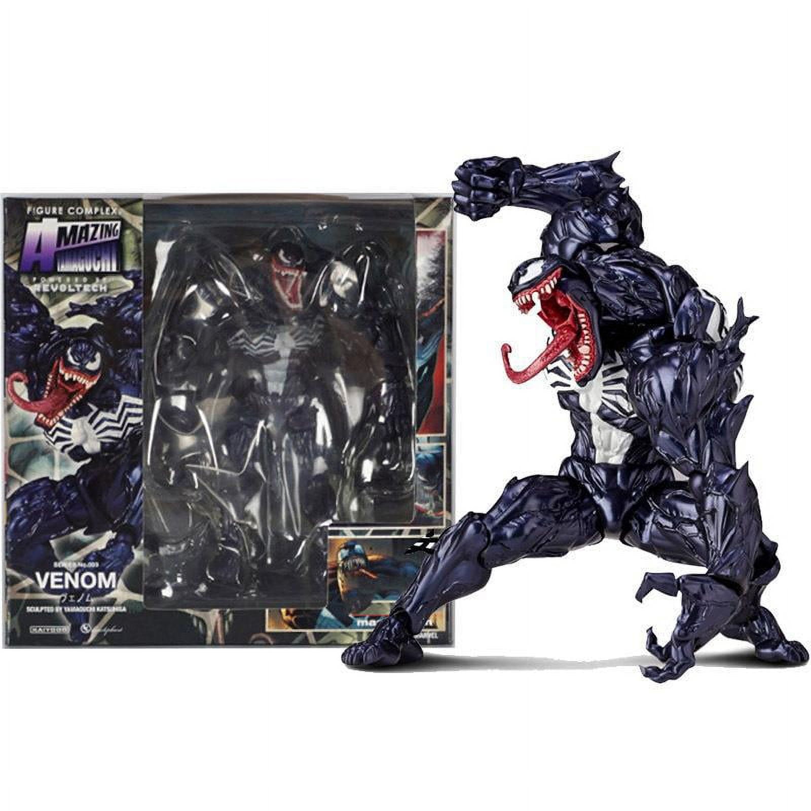 AMAZING YAMAGUCHI VENOM フィギュア AMAZING YAMAGUCHI Venom Carnage Spider Man legends Action Figure