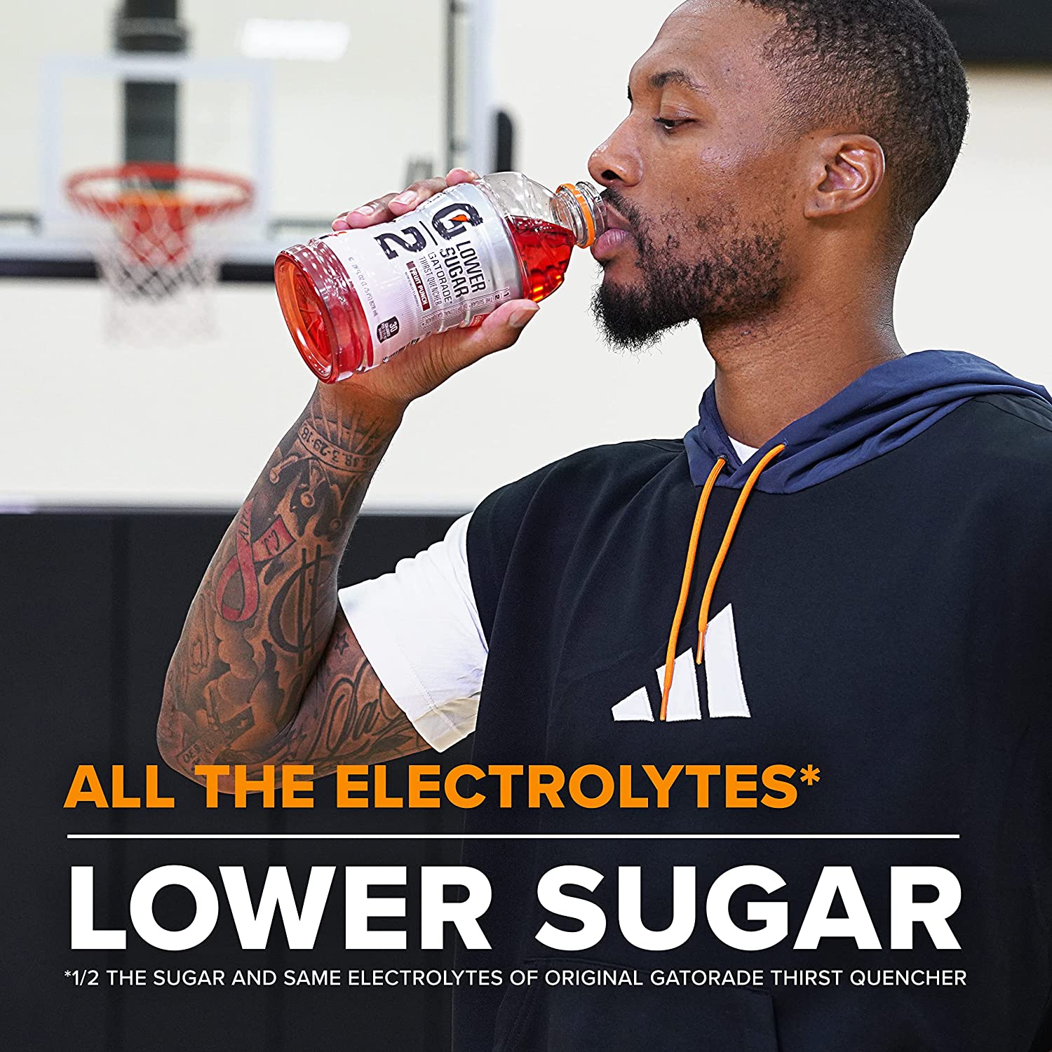 Gatorade G2 Thirst Quencher Lower Sugar Grape Sports Drink, 20 fl oz, 8 Count Bottles - image 3 of 10