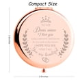 thumbnail image 4 of Compact Mirror Soulpetals, regalo de sobrina para cumpleaños y Navidad, 4 of 6