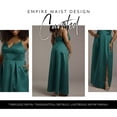thumbnail image 3 of David’s Bridal, The Edit by DB Studio Women's Formal Empire Waist Ball Gown, Full Length, Satin, 3 of 7