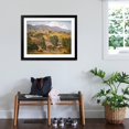 Foothill Ranch Art Print by William Wendt, Black Frame Wall Art