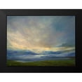 thumbnail image 2 of Finch, Sheila 24x19 Black Modern Framed Museum Art Print Titled - Clouds on the Bay III, 2 of 5