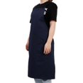 thumbnail image 3 of Delantal de cocina para adultos, impermeable y resistente al aceite, para cocinar, hornear, hacer barbacoas y hacer catering (negro), 3 of 8