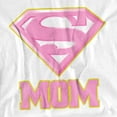 thumbnail image 2 of Superman Super Mom Pink Women's T Shirt (2X-Large) White, 2 of 6