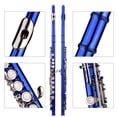 thumbnail image 4 of C Flute, Closed Hole 16 Keys Flute with Carry Case Gloves Cleaning Cloth Cleaning Rod Mini Screwdriver for Performance and Daily Practice, 4 of 7