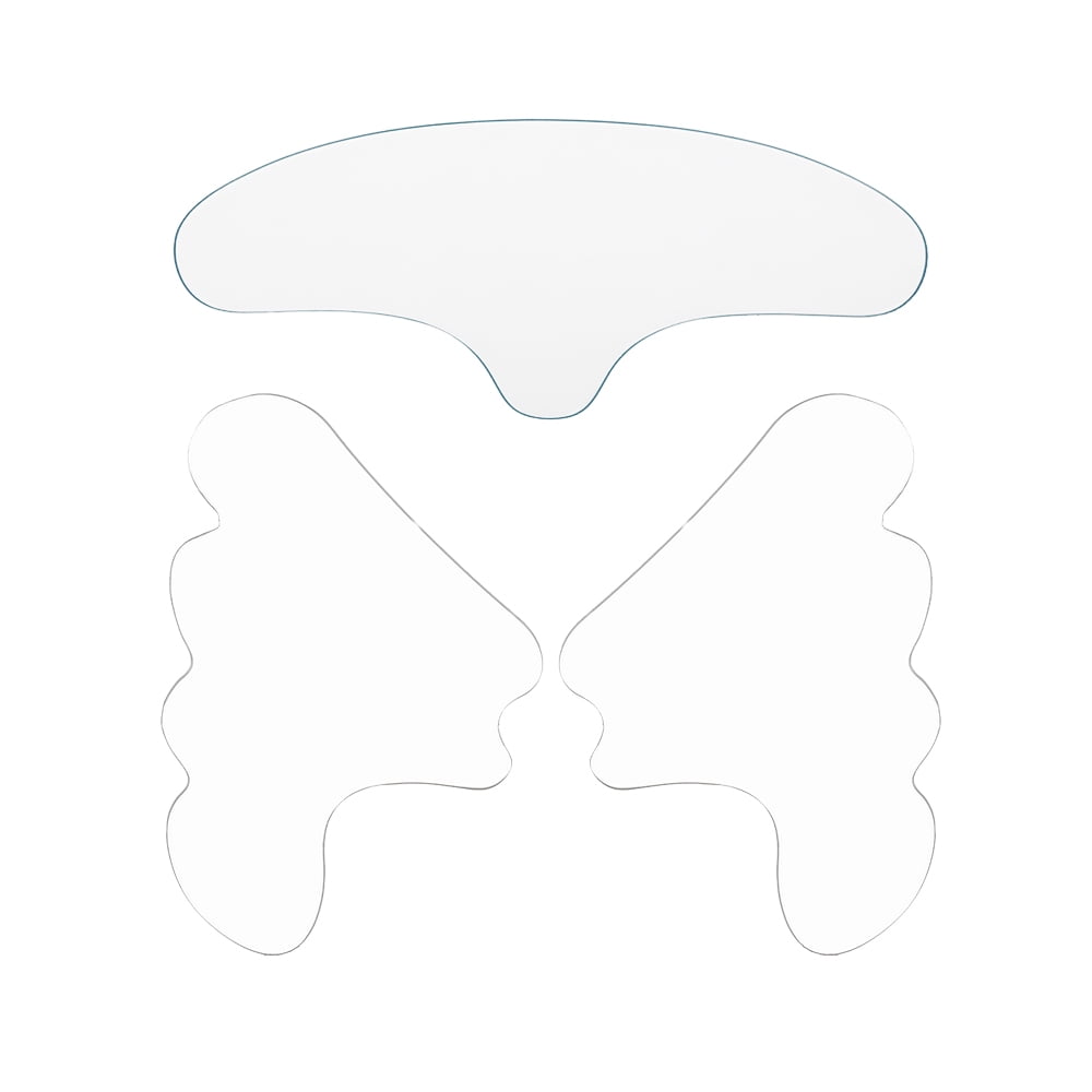 Facial Skin Care Pads Silicone Forehead & Smile Patches Overnight Smoothing Pads for Wrinkle Removal