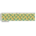 thumbnail image 2 of Ambesonne Turquoise Blue Fabric by the Yard Upholstery, Petal with Peduncle, 5 Yards, Camel Dark Turquoise, 2 of 4