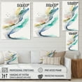 thumbnail image 4 of Designart Vibrant Watercolor Movement III Canvas Wall Art, 4 of 5