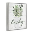 thumbnail image 3 of Stupell Industries French Country Lucky Spring Shamrocks Gray Framed Giclee Art, 16 x 20, by Lettered and Lined, 3 of 8