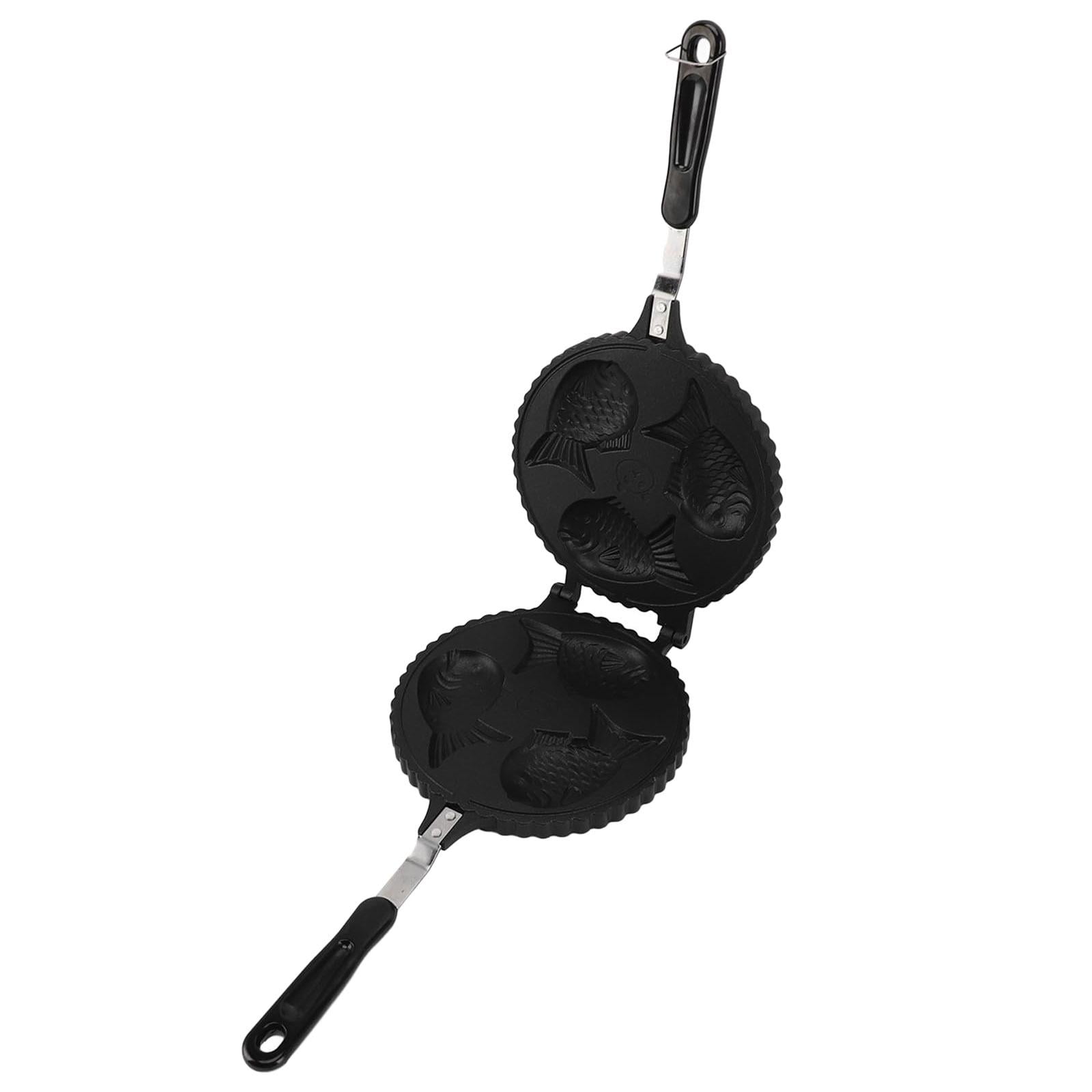Nishiyuenyi Pancake Maker Waffle Cake Maker Baking Double Pan Non-Stick for Tea Shop Kitchen
