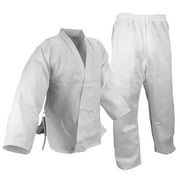 Prowin Corp Martial Arts Karate Light Weigh 7.5 oz Gi Uniform w/White Belt WH/BK/RED/Blue, 0000~#10