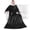 Black, variant on PAVILIA Sherpa Wearable Blanket with Sleeves for Adults Women Men, Soft Warm Full Body Wrap Fleece Throw, Pocket, Cozy Pullover Robe Blanket with Arm, Gifts for Christmas Mom Wife, Snowman