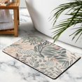 thumbnail image 2 of Enhance Bathroom Aesthetics with Non-Slip Long Bath Rug - Cute Abstract Fluid Design, Fully Machine Washable!, 2 of 5