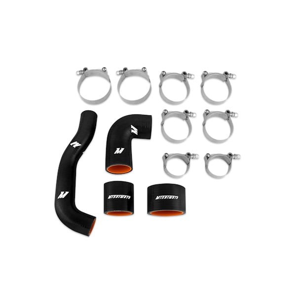 Mishimoto MMHOSE-SUBJ-INT4BK Silicone Intercooler Hoses Compatible With Subaru STI JDM 2004-2007 Black