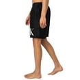 thumbnail image 2 of Calvin Klein Long Waistband Swim Shorts, Black, 2 of 5
