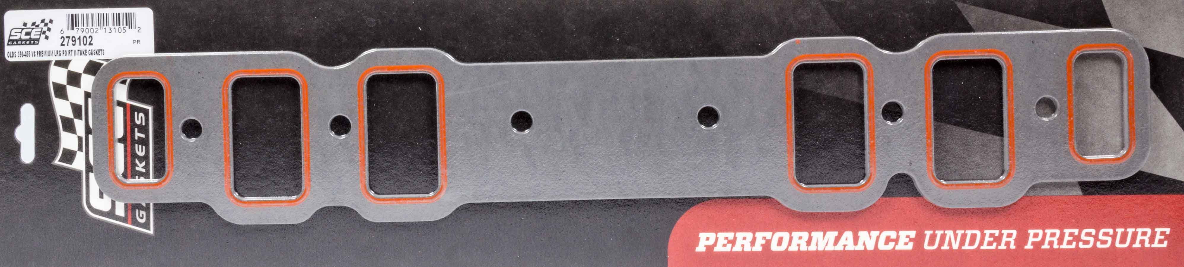 SCE GASKETS 279102 Intake Manifold Gaskets Olds Intake Gasket 350455