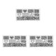 thumbnail image 4 of Seitruly 16 estilos, gran oferta, placa de estampado para decoración de uñas, sello de acero para uñas, herramienta de impresora para Type1 NO1, 4 of 6