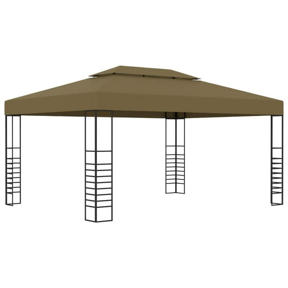 vidaXL Gazebo Patio Pavilion Outdoor Canopy Tent Shelter Powder-Coated Steel
