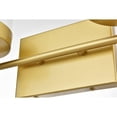 thumbnail image 3 of Living District Benny 2-Light Iron & Glass Bath Sconce in Brass/Clear, 3 of 7