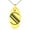 Gold, variant on Stainless Steel Letter S Initial Metro Retro Monogram Engraved Small Oval Charm Pendant Necklace