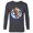 Charcoal Heather, variant on Marvel 85th Anniversary I Am Groot Spider-Man Impression - Long Sleeve T-Shirt for Men - Customized-Athletic Heather