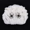 thumbnail image 2 of Dalazy Halloween Web Artificiel Portable Réutilisable Pliable Décoratif Intérieur Extérieur Maison Bureau Cour Jardin Simulation Filet Blanc, 2 of 9