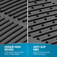 thumbnail image 3 of Alfombrillas para coches, camiones y SUV, juego de 3 alfombrillas para todo tipo de clima con diseño de ajuste universal, alfombrillas de coche duraderas con ranuras de captura, 3 of 3