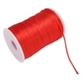 thumbnail image 3 of Cordón de satén trenzado de nailon rojo de 6,5 cm para manualidades de joyería con nudos chinos, 3 of 8