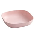 thumbnail image 2 of Household Wheat Straw Unbreakable Snacks Fruit Bones Plate Square Salad Bowl, 2 of 10