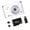 White, variant on 6400W Pixeled Digital Camera with 4K Resolution and Multiple Mode High Capacity 800mAh for Adventure Enthusiasts