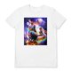 thumbnail image 2 of Random Galaxy - Camiseta Laser Cats para Adultos Unisex (Blanco), 2 of 2